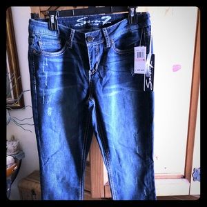 Seven7 jeans- slim bootcut NWT Size 10